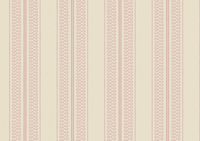 Trellis Prints, Noble Stripe Rosies Pink - Roller Blind - Image 6